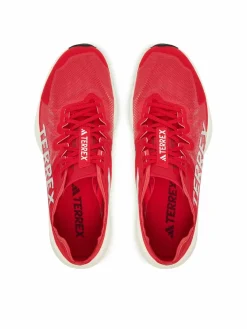 Scarpe running Terrex Agravic Speed Trail JR4029 Rosso
