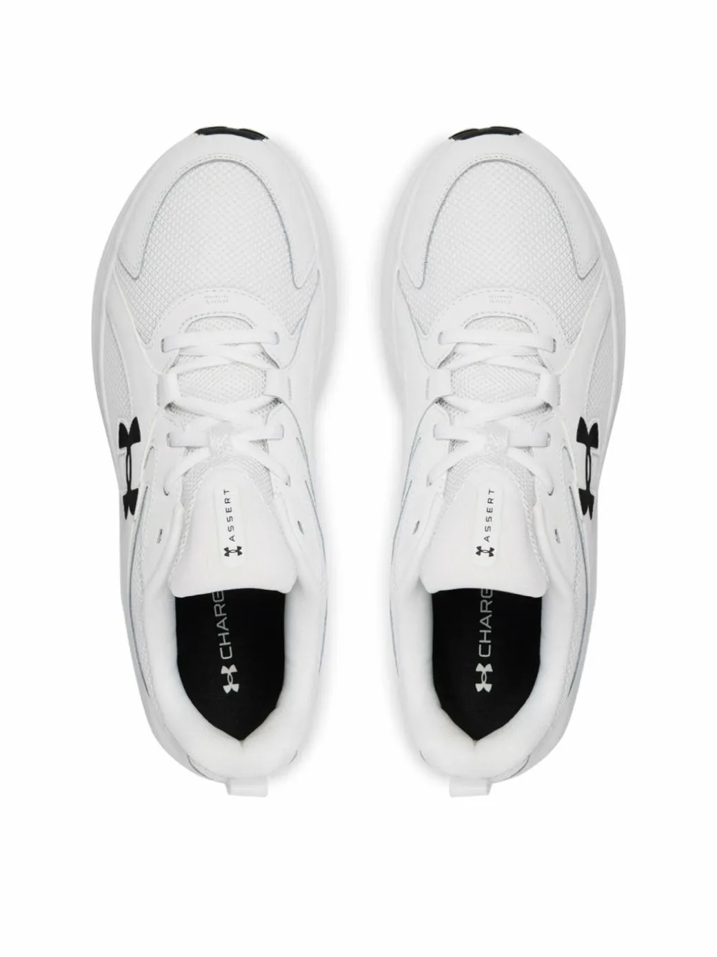 Scarpe running UA Charged+ Assert 11 6006723 Bianco