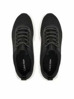 Sneakers Andrea - Chunky Ck Stripe Runner Trainers HM0HM02158 Nero