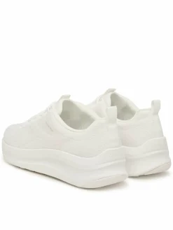 Sneakers Andrea - Chunky Ck Stripe Runner Trainers HM0HM02158 Bianco