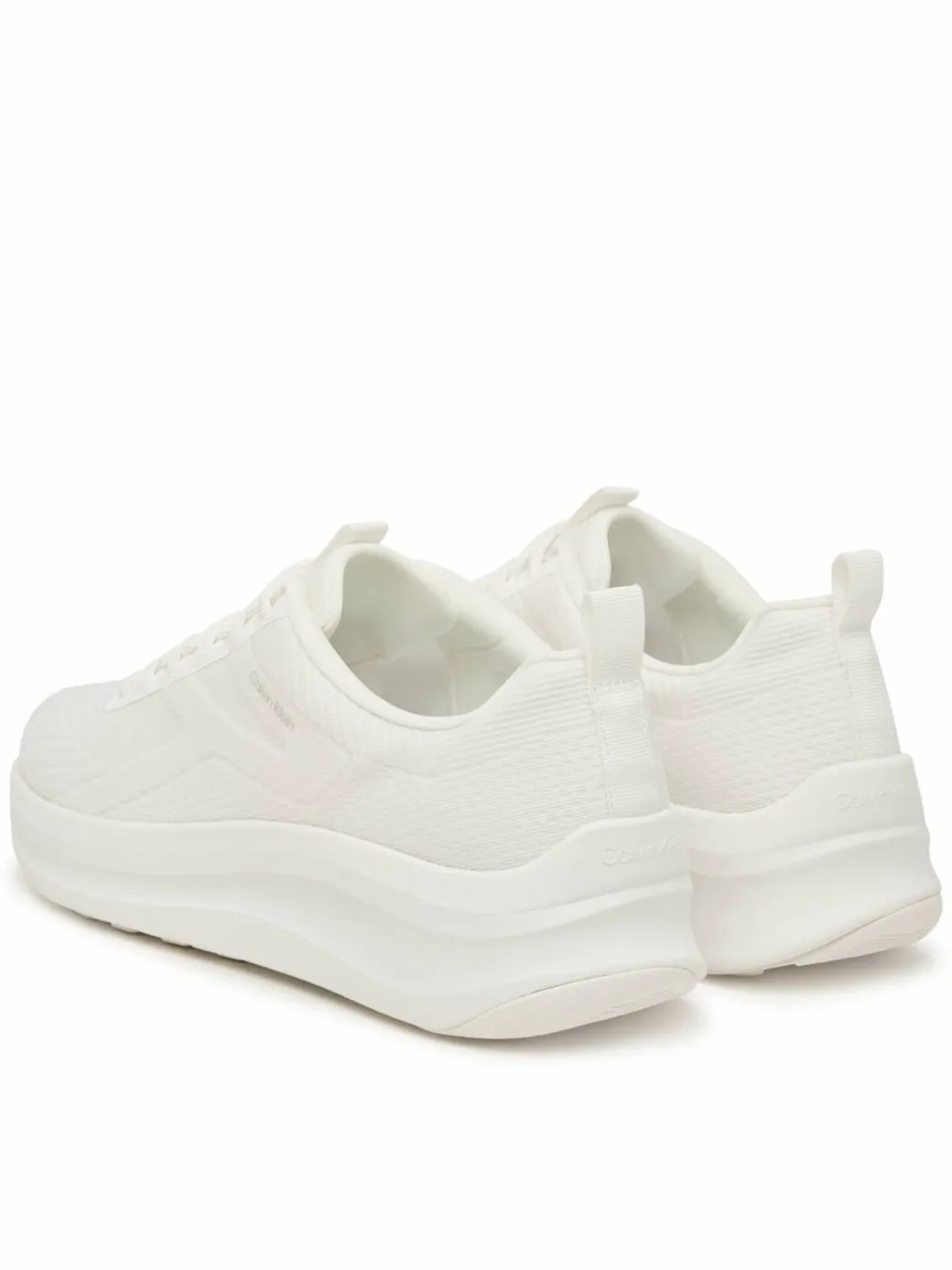 Sneakers Andrea - Chunky Ck Stripe Runner Trainers HM0HM02158 Bianco