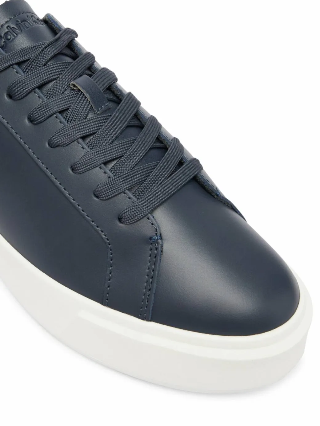 Sneakers Basket Cupsole Laceup Lth Ml YM0YM01460 Blu scuro