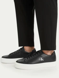 Sneakers Basket Cupsole Laceup Lth Ml YM0YM01460 Nero