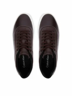 Sneakers Basket Cups Oxf Lth-Neo HM0HM02204 Marrone scuro