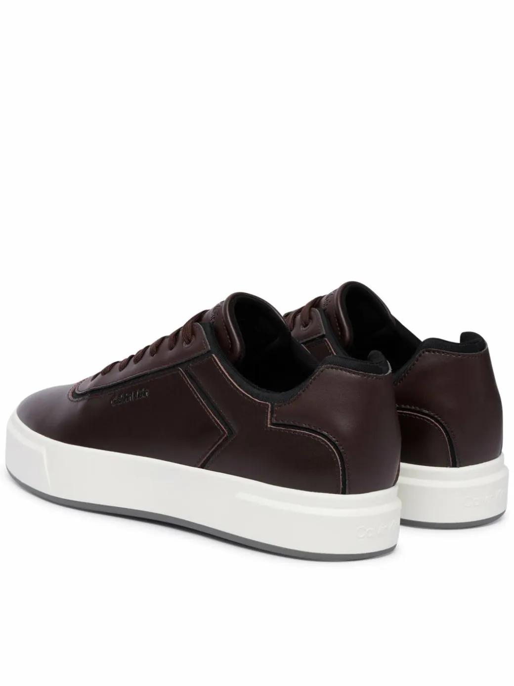 Sneakers Basket Cups Oxf Lth-Neo HM0HM02204 Marrone scuro