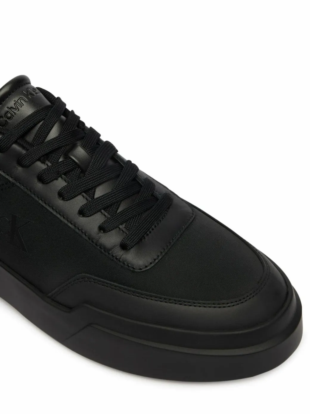 Sneakers Chunky Cups Laceup Oxf Mix Mat HM0HM02326 Nero
