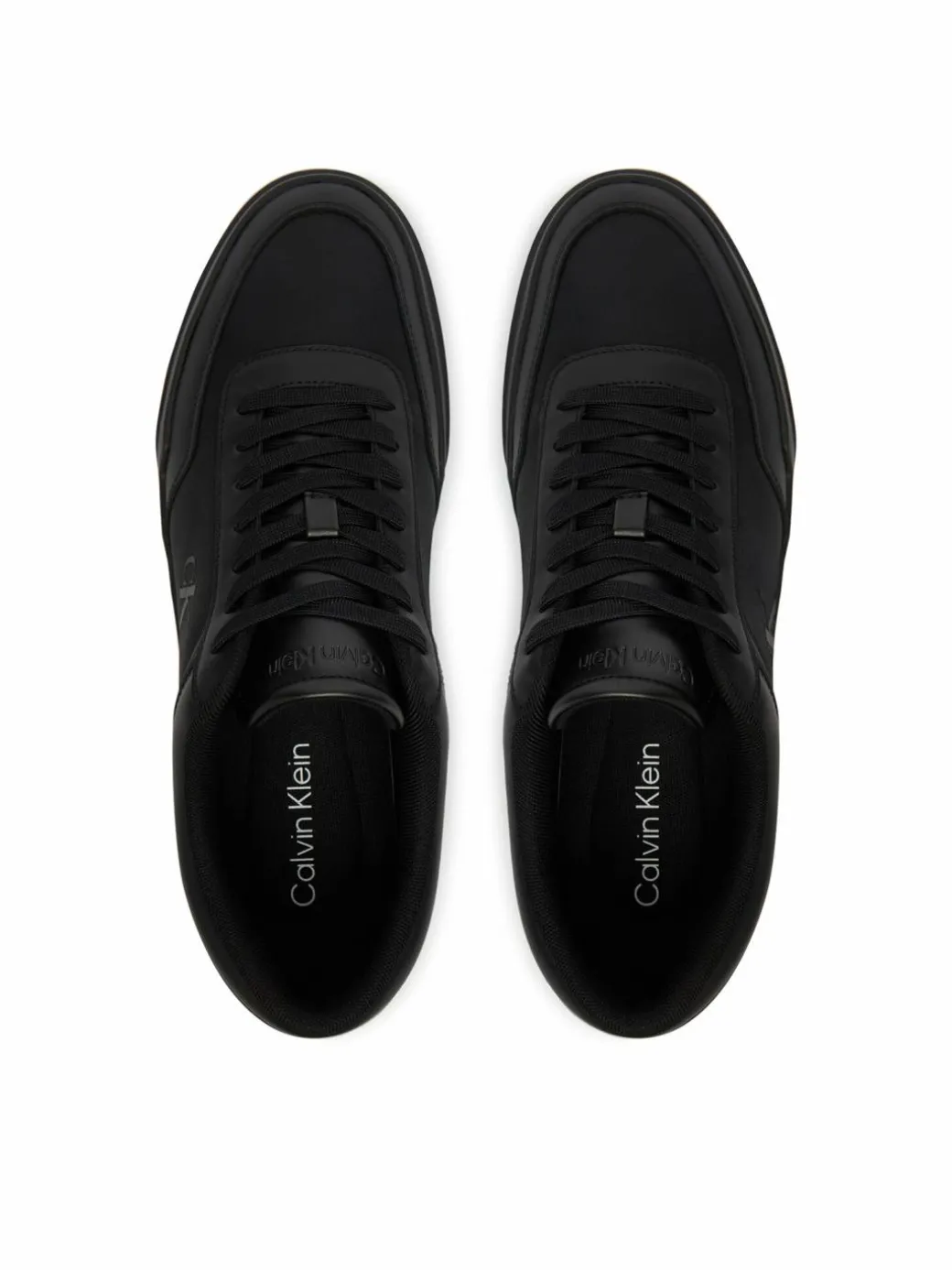 Sneakers Chunky Cups Laceup Oxf Mix Mat HM0HM02326 Nero