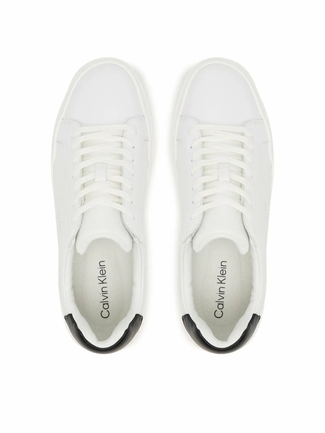 Sneakers Chunky Cupsole Laceup Lth YM0YM01344 Bianco