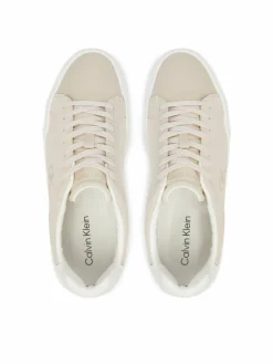 Sneakers Chunky Cupsole Laceup Cv Mix HM0HM02238 Beige