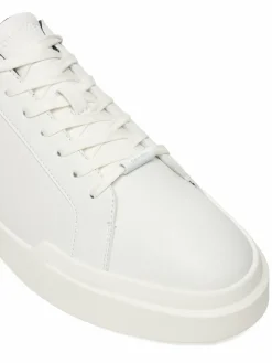 Sneakers Chunky Cupsole Laceup Clean Lth HM0HM02239 Bianco