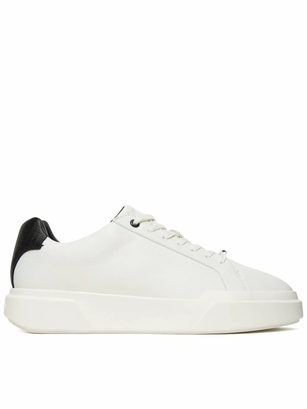 Sneakers Chunky Cupsole Laceup Clean Lth HM0HM02239 Bianco