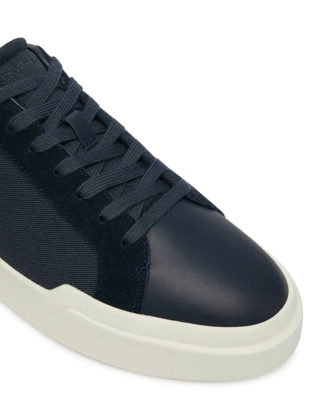 Sneakers Chunky Cupsole Laceup Cv Mix HM0HM02238 Blu scuro