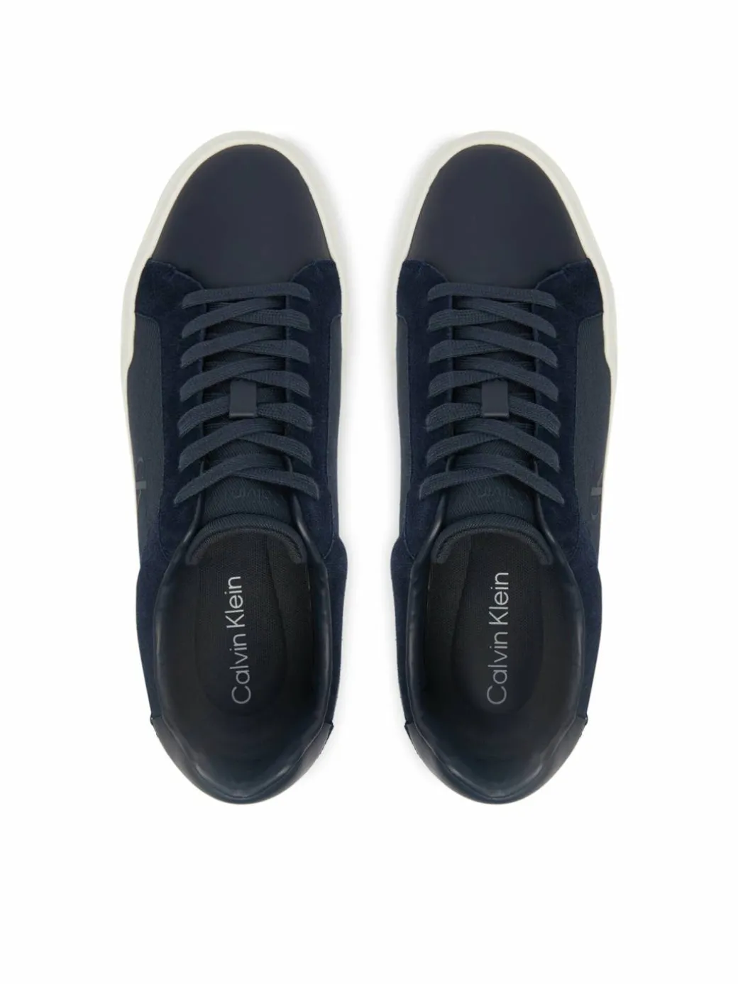 Sneakers Chunky Cupsole Laceup Cv Mix HM0HM02238 Blu scuro