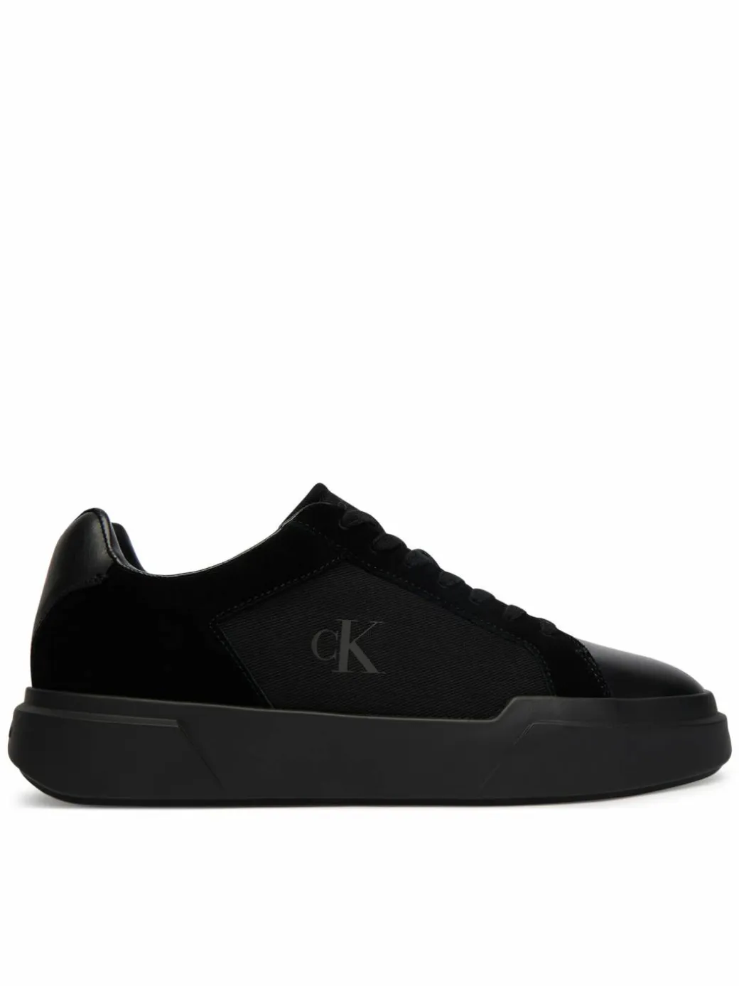 Sneakers Chunky Cupsole Laceup Cv Mix HM0HM02238 Nero