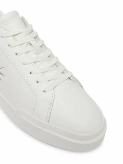 Sneakers Chunky Cupsole Laceup Lth YM0YM01344 Bianco