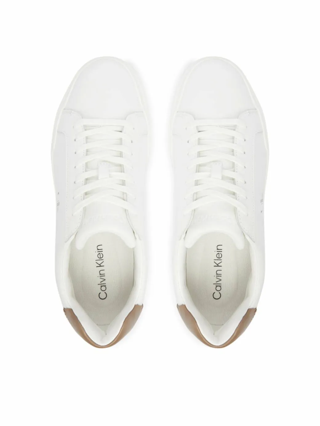 Sneakers Chunky Cupsole Laceup Lth YM0YM01344 Bianco