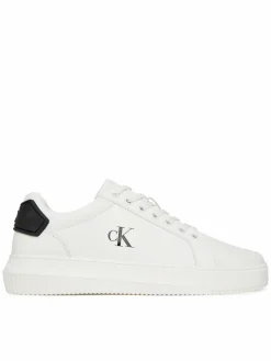 Sneakers Chunky Cupsole Ru Patch Lth YM0YM01296 Bianco