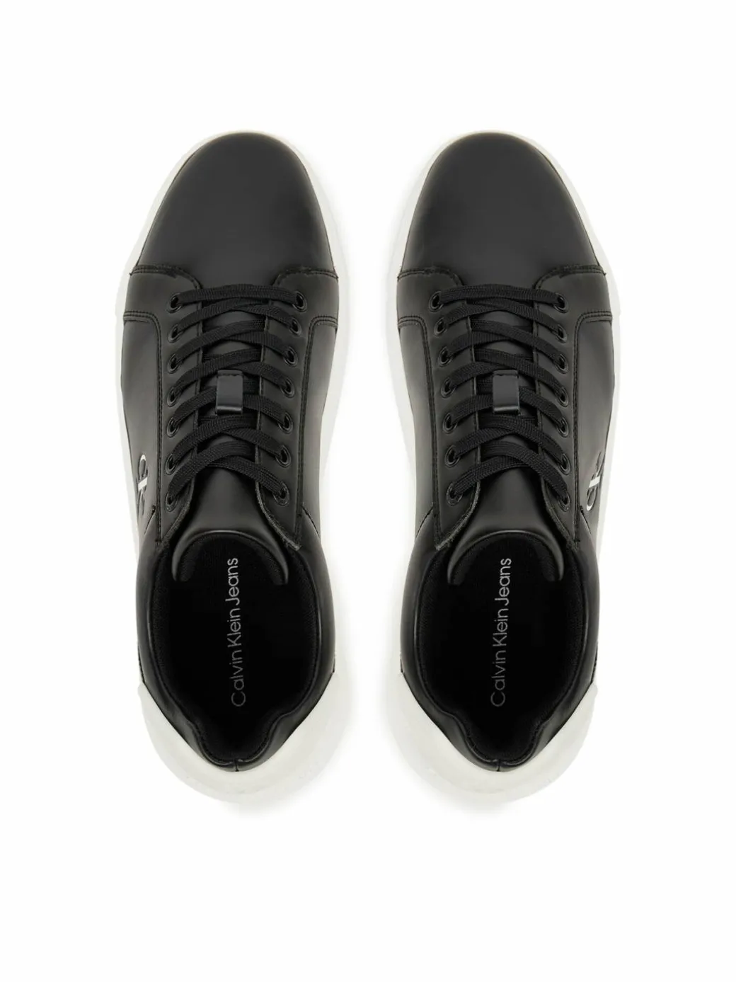 Sneakers Chunky Cupsole Ru Patch Lth YM0YM01296 Nero