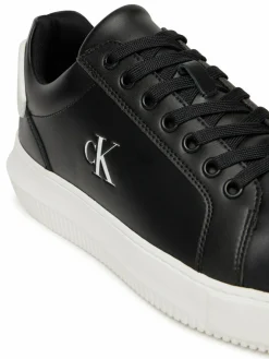 Sneakers Chunky Cupsole Ru Patch Lth YM0YM01296 Nero