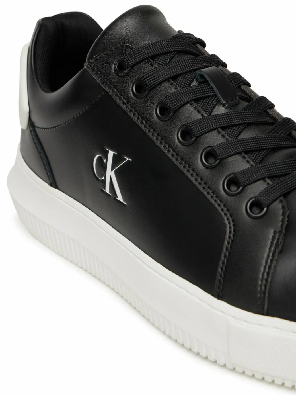 Sneakers Chunky Cupsole Ru Patch Lth YM0YM01296 Nero