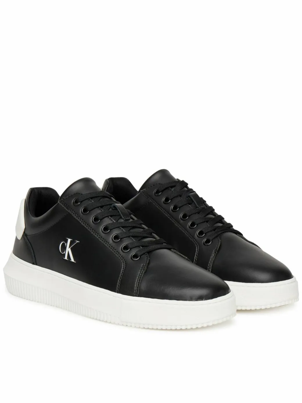 Sneakers Chunky Cupsole Ru Patch Lth YM0YM01296 Nero