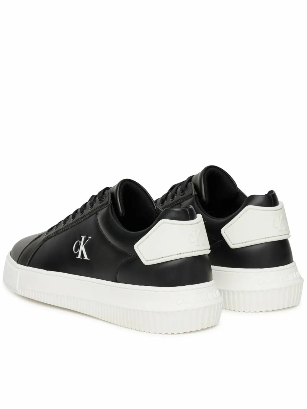 Sneakers Chunky Cupsole Ru Patch Lth YM0YM01296 Nero