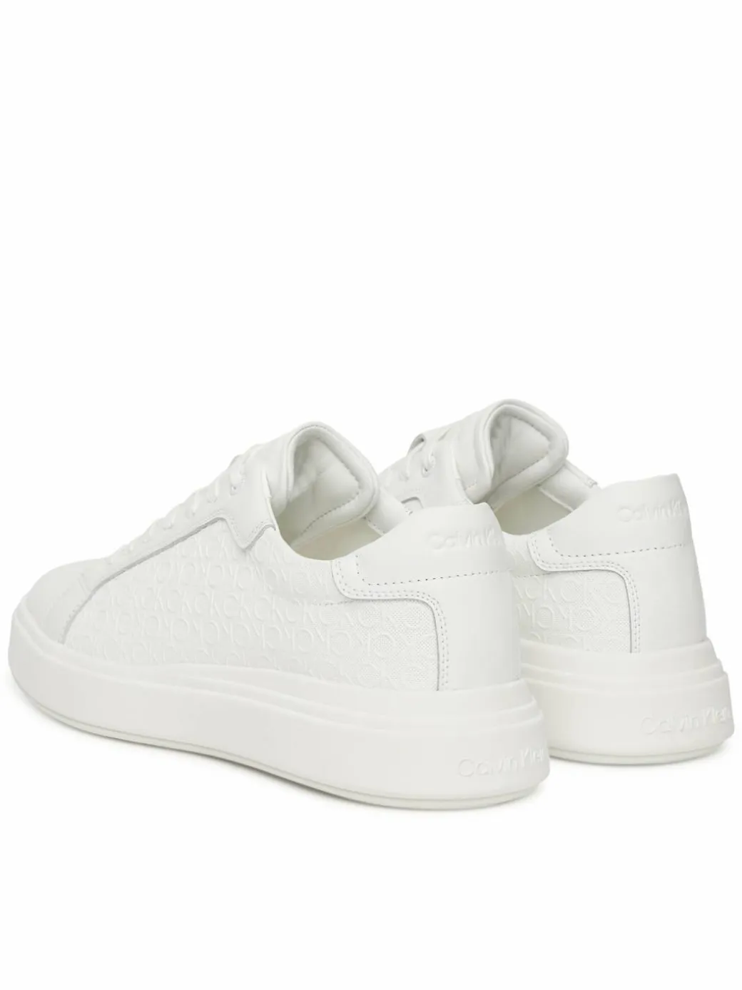 Sneakers Chunky Low Top Lace Up Mono HM0HM01970 Bianco