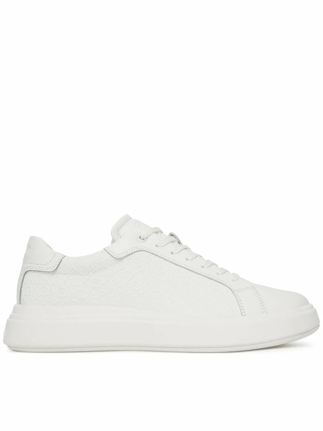Sneakers Chunky Low Top Lace Up Mono HM0HM01970 Bianco