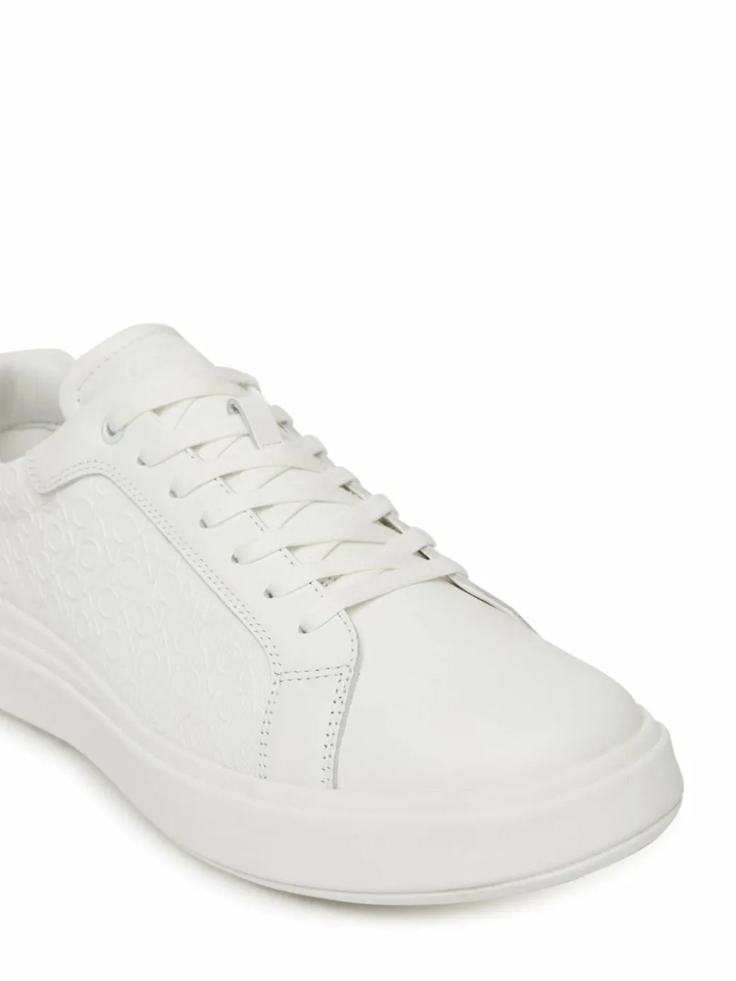 Sneakers Chunky Low Top Lace Up Mono HM0HM01970 Bianco