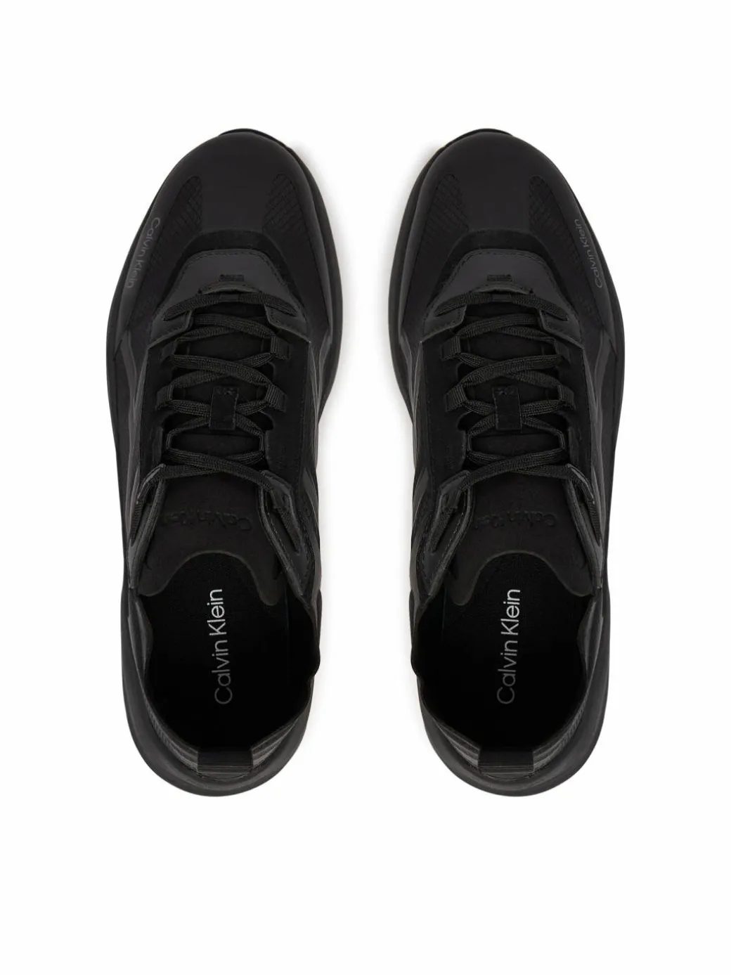 Sneakers Chunky Run Laceup Stripe Ny HM0HM02160 Nero