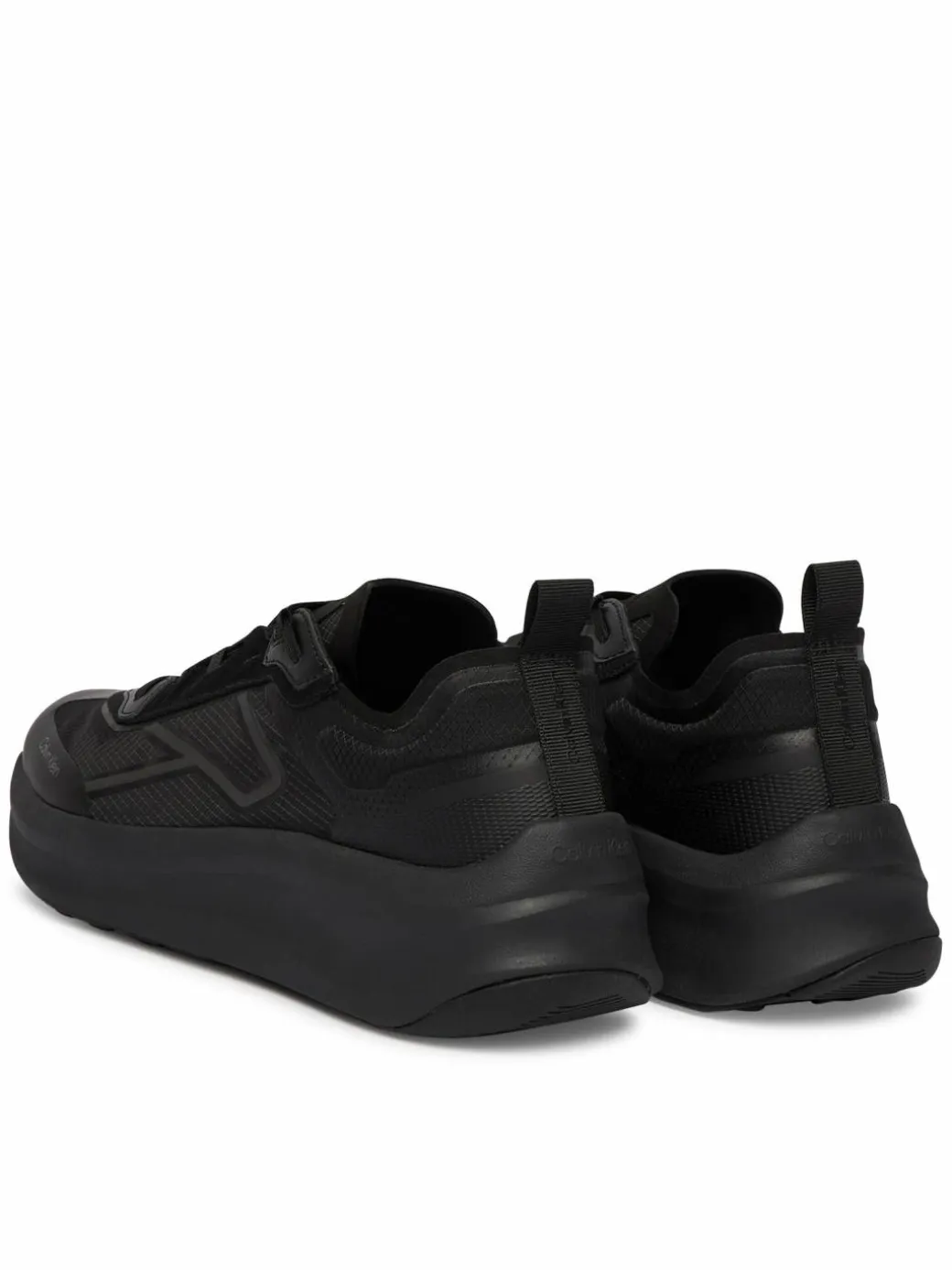 Sneakers Chunky Run Laceup Stripe Ny HM0HM02160 Nero