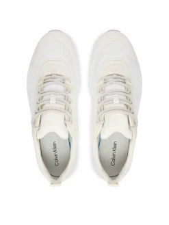 Sneakers Chunky Runner Laceup HM0HM02224 Bianco