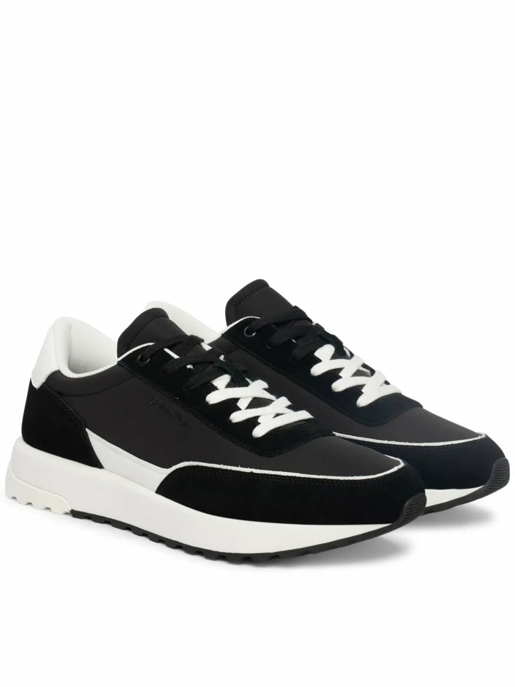Sneakers City Runner Laceup Ny Mix HM0HM02144 Nero