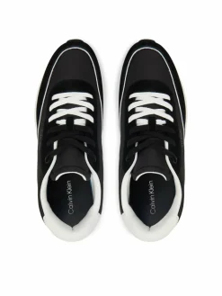 Sneakers City Runner Laceup Ny Mix HM0HM02144 Nero