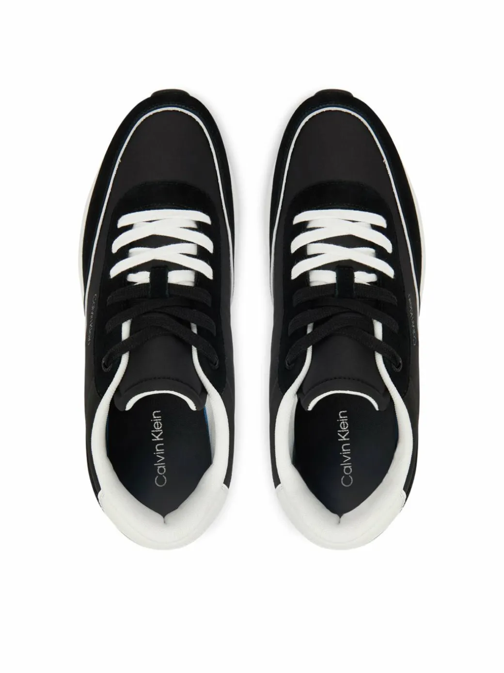 Sneakers City Runner Laceup Ny Mix HM0HM02144 Nero