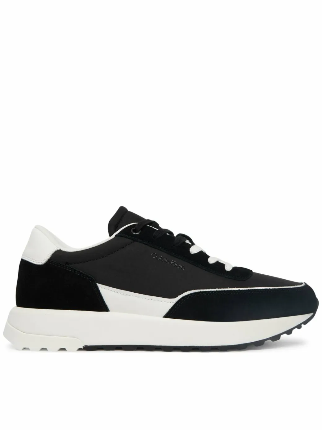 Sneakers City Runner Laceup Ny Mix HM0HM02144 Nero