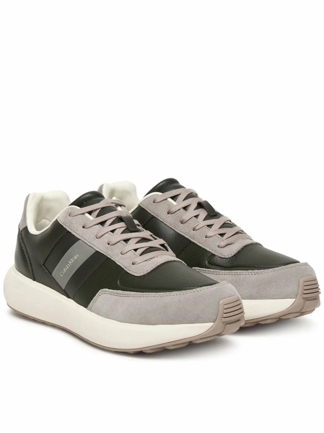 Sneakers City Runner Laceup Tape Lth HM0HM02033 Nero