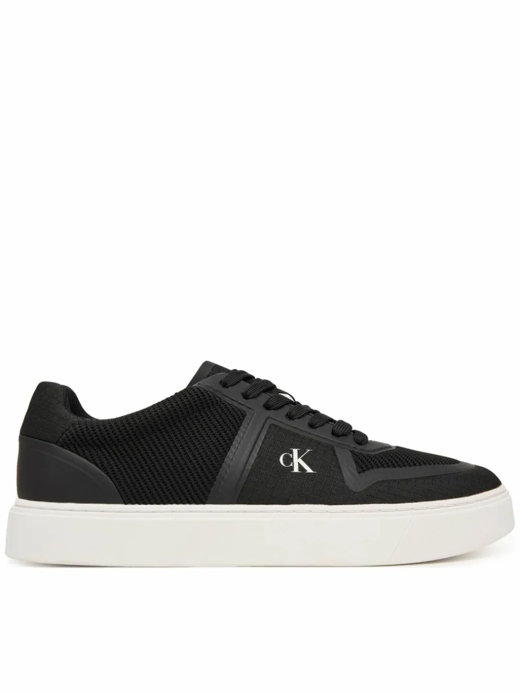 Sneakers Claccic Cups Laceup Knit HM0HM02130 Nero