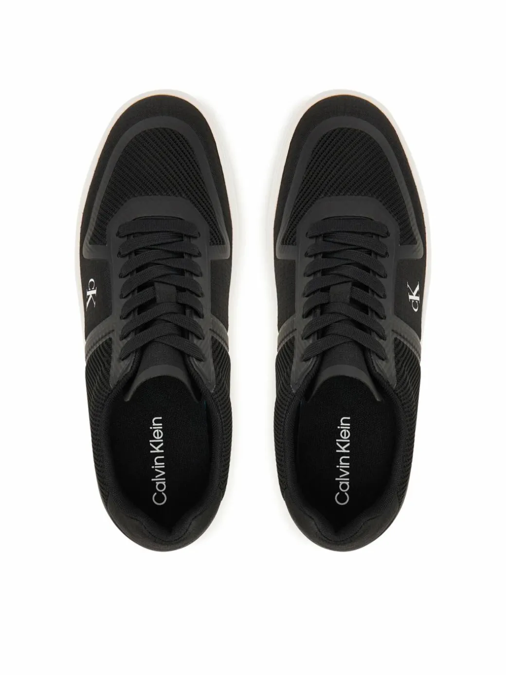 Sneakers Claccic Cups Laceup Knit HM0HM02130 Nero