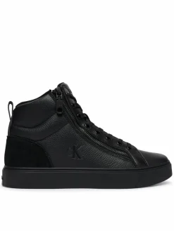 Sneakers Classic Cup Mid Laceup Zip Lth YM0YM01428 Nero