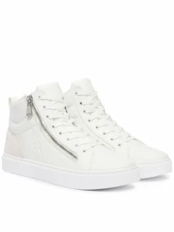 Sneakers Classic Cup Mid Laceup Zip Lth YM0YM01428 Bianco