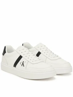Sneakers Classic Cups Lace Lth Emb Tongue HM0HM02237 Bianco