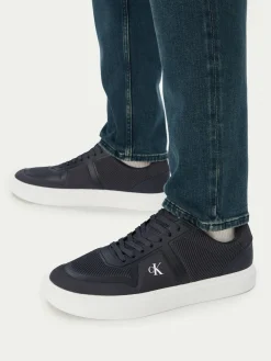 Sneakers Classic Cups Laceup Knit HM0HM02130 Nero