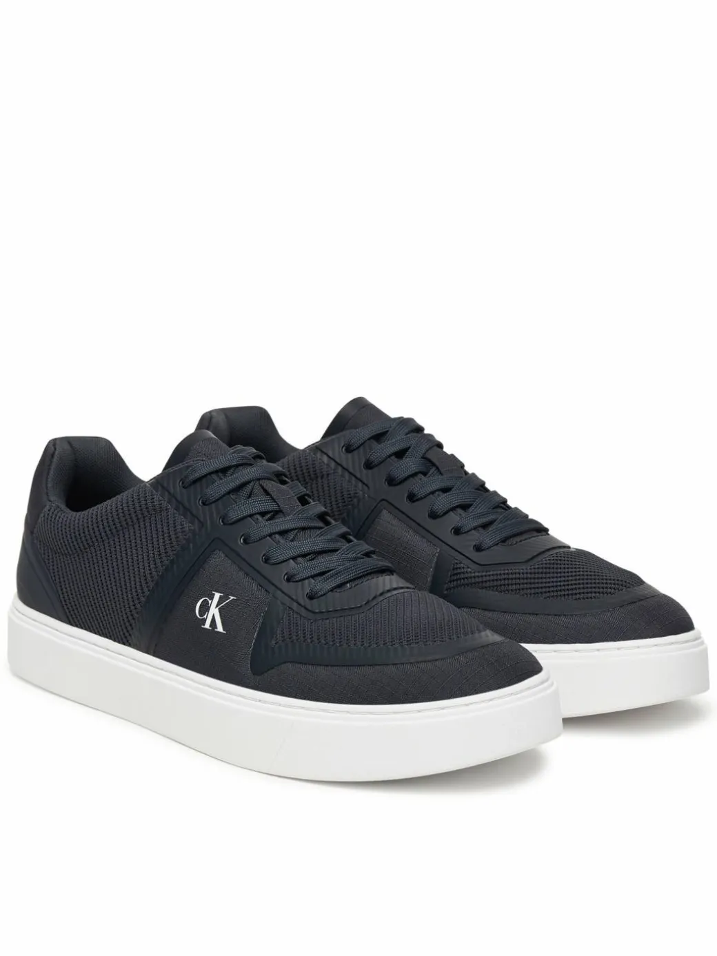 Sneakers Classic Cups Laceup Knit HM0HM02130 Nero