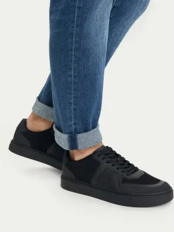 Sneakers Classic Cups Laceup Knit HM0HM02130 Nero