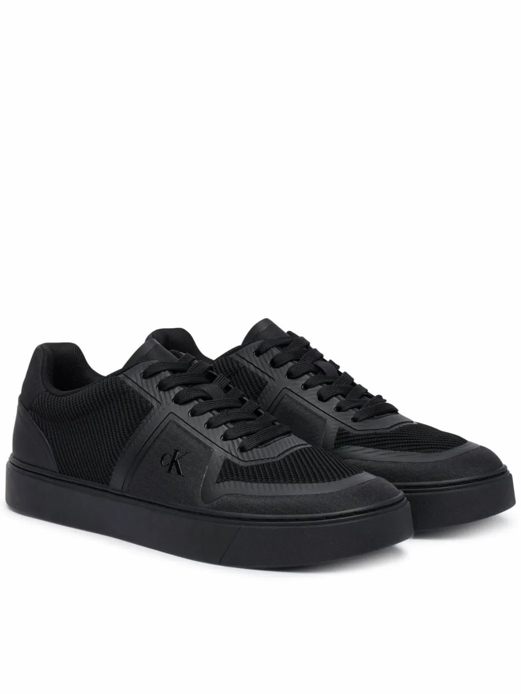 Sneakers Classic Cups Laceup Knit HM0HM02130 Nero