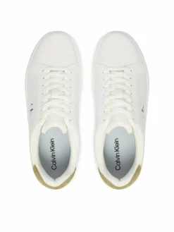 Sneakers Classic Cupsole Laceup Lth YM0YM01435 Bianco