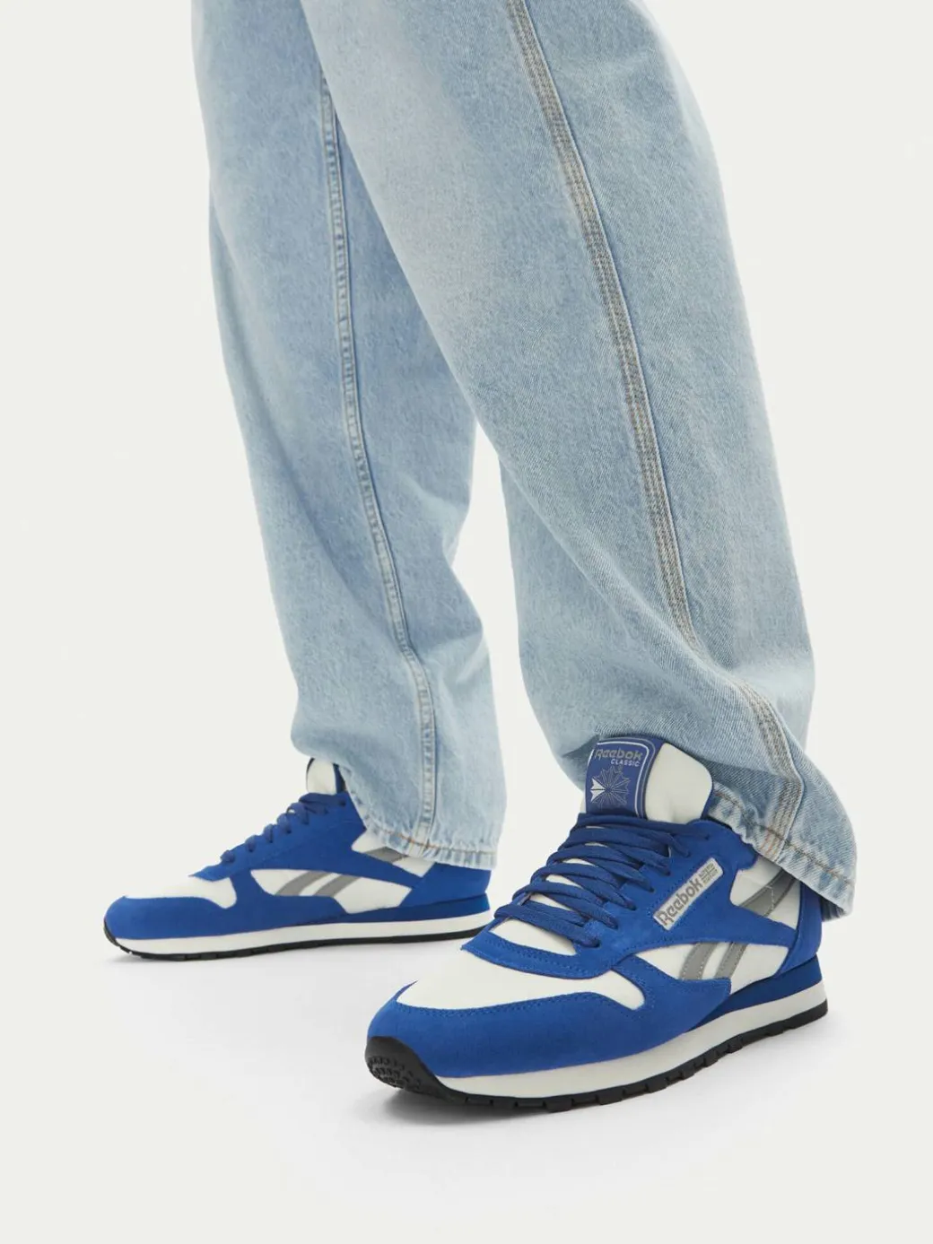 Sneakers Classic Leather 100201128 Blu