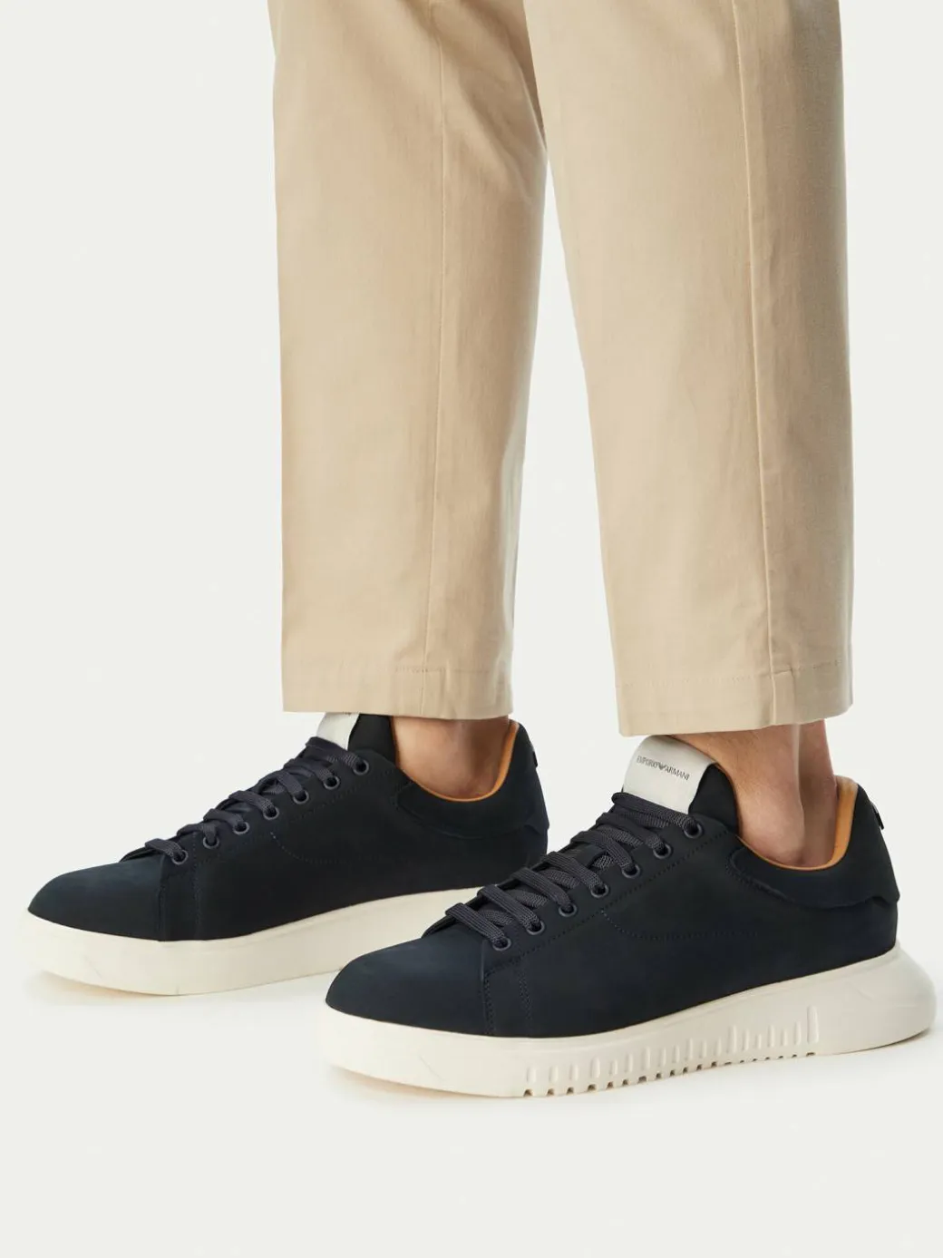 Sneakers EM003663 AF19998 U8139 Blu scuro