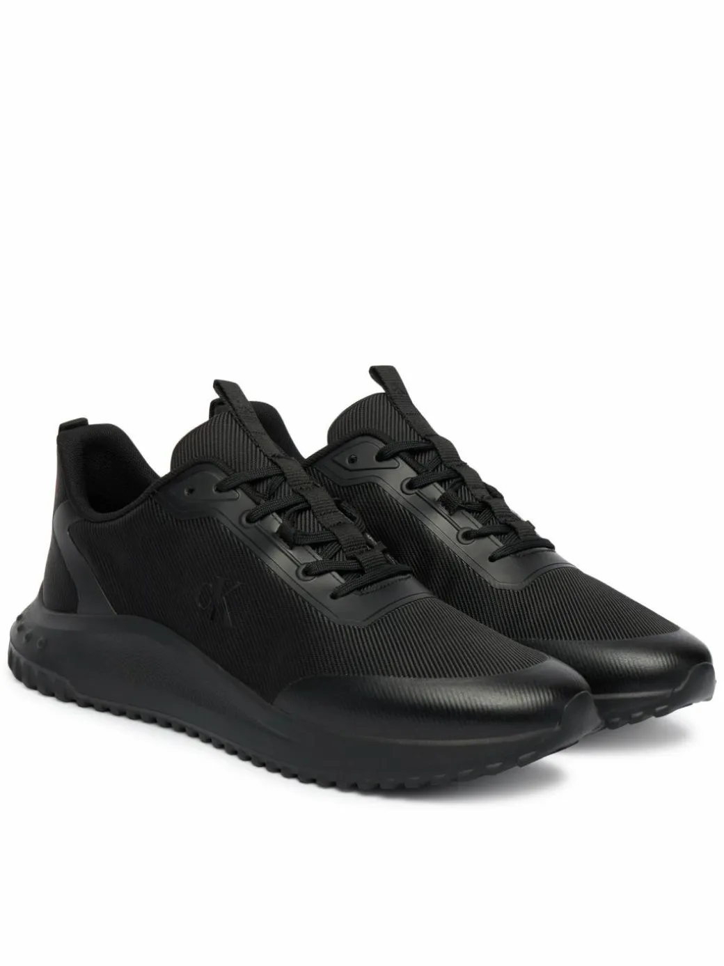 Sneakers Eva Runner Lace Up Mat Mix YM0YM01442 Nero